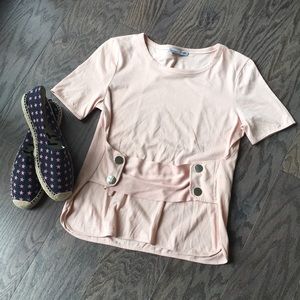 Zara Peachy Pink Top